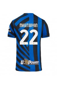 Inter Milan Henrikh Mkhitaryan #22 Voetbaltruitje Thuis tenue 2024-25 Korte Mouw